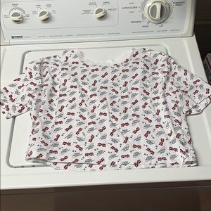 Nike womens tee (crop top).NWOT